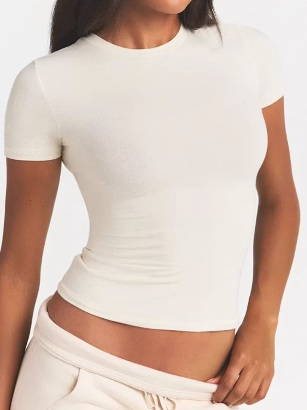 Skims Cotton Jersey T-shirt